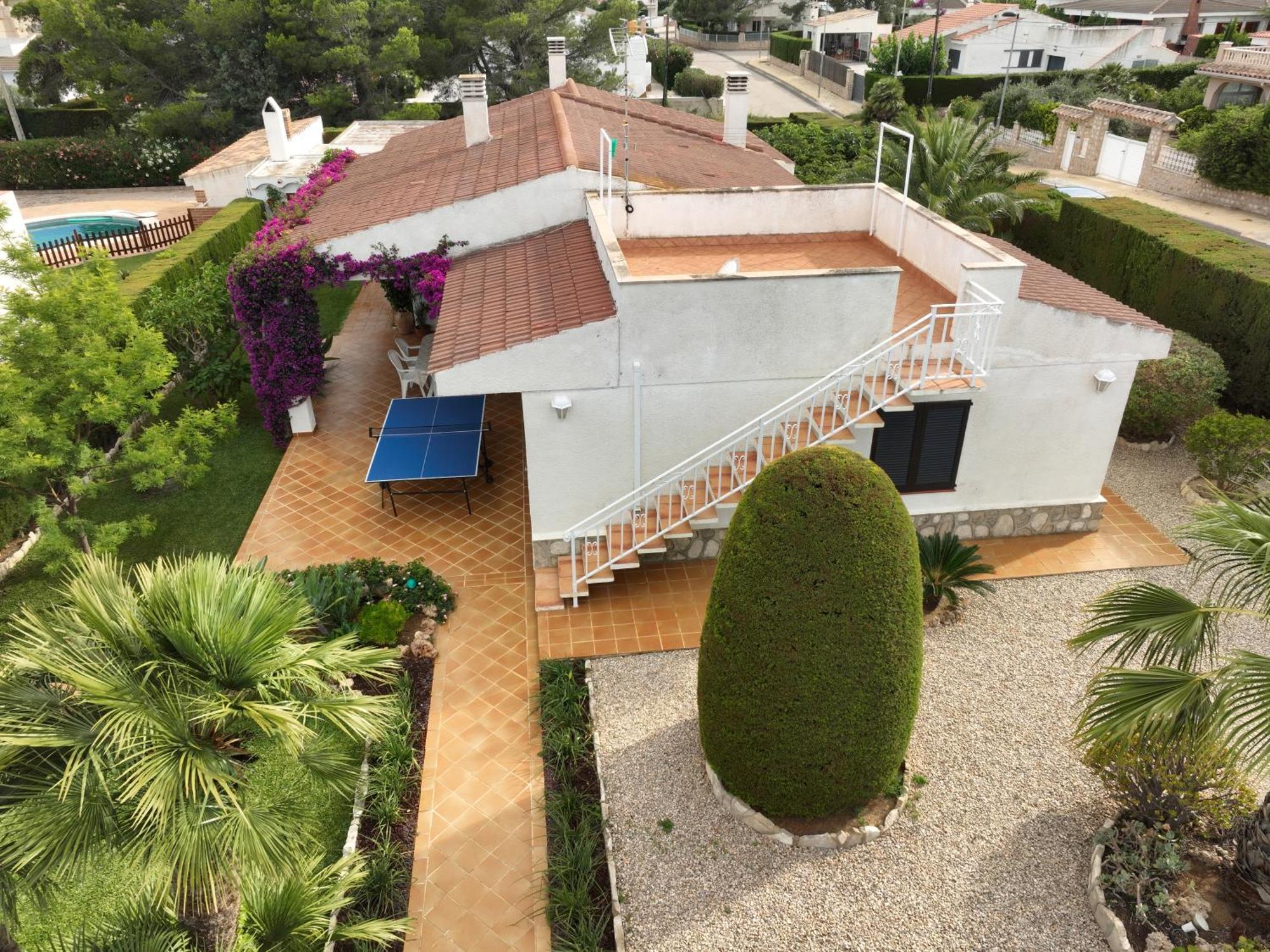 Exclusiva Villa Con Piscina Calafat Dış mekan fotoğraf