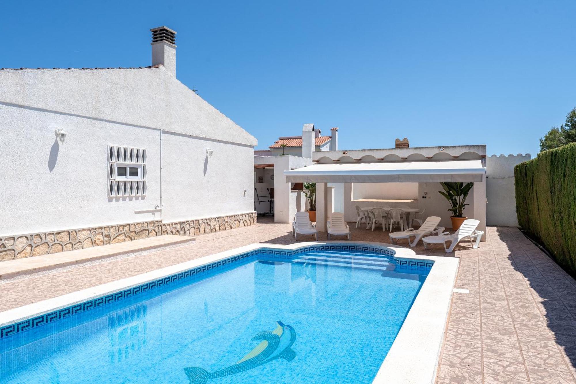 Exclusiva Villa Con Piscina Calafat Dış mekan fotoğraf